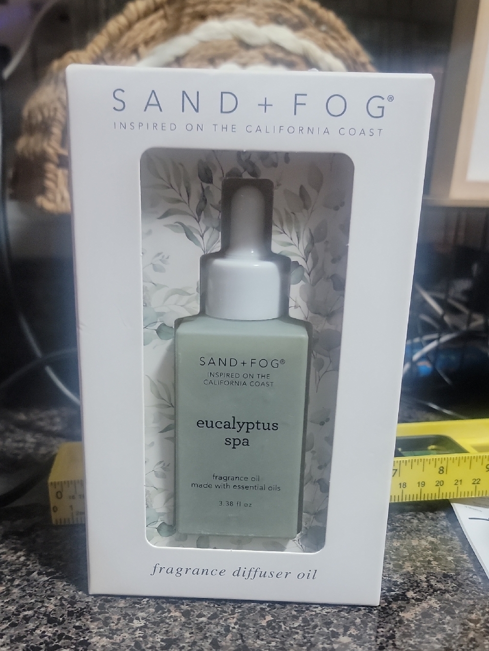 SAND+FOG Eucalyptus Spa Fragrance Diffuser Oil 3.38 Fl Oz